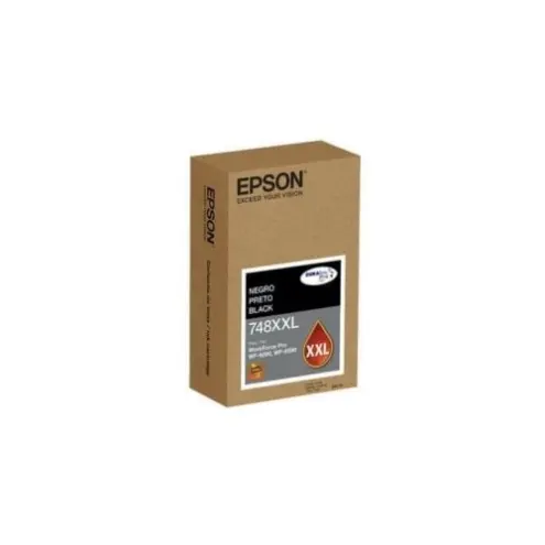 Tinta Original Epson T748XXL120-AL Negra DURABrite Pro - Alto Rendimiento 10.000 páginas