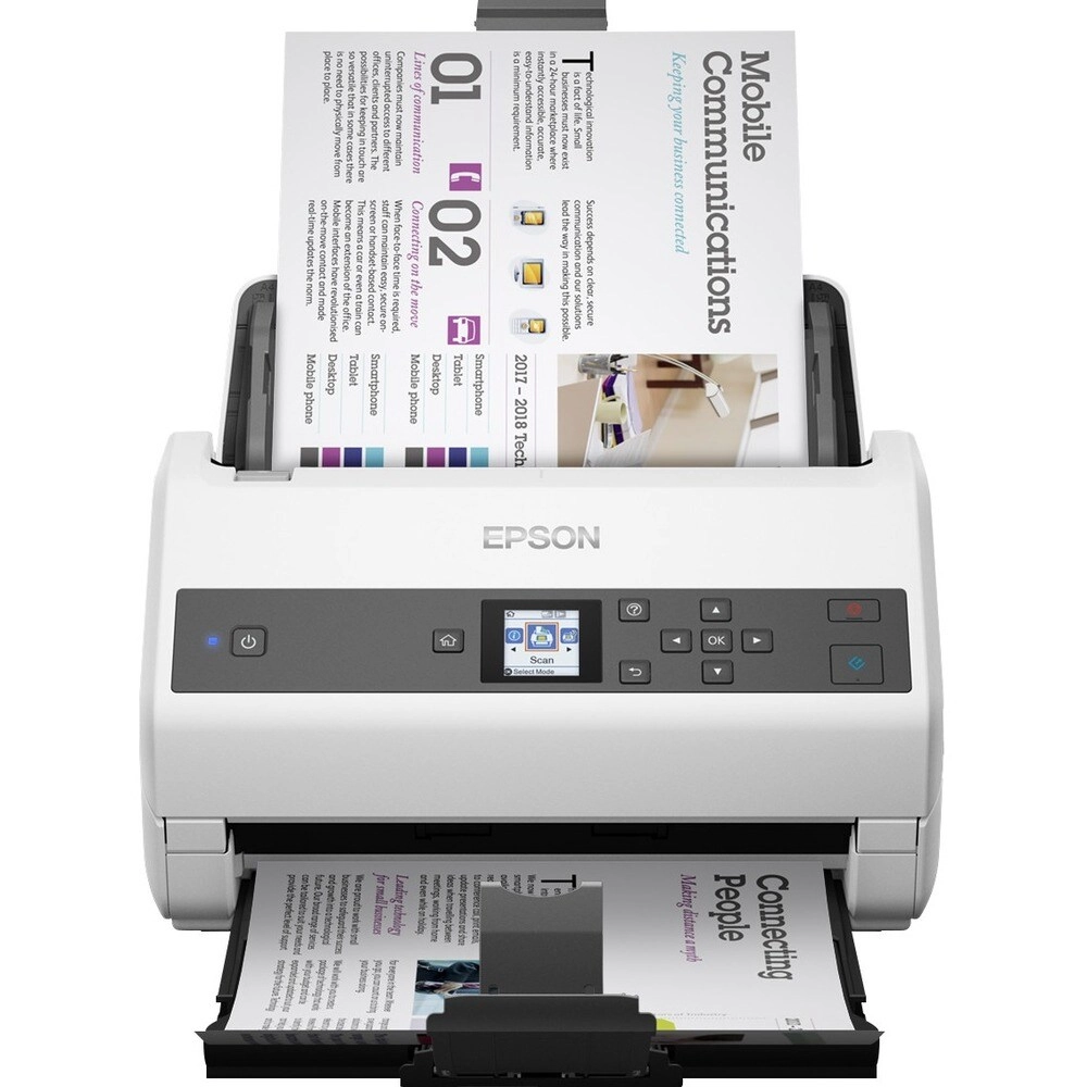 Epson WorkForce DS-870 Escáner Profesional 65ppm Dúplex para Alta Productividad
