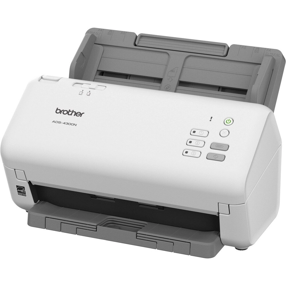 Escáner Brother ADS-4300N 80ppm Dúplex Automático con Red y WiFi