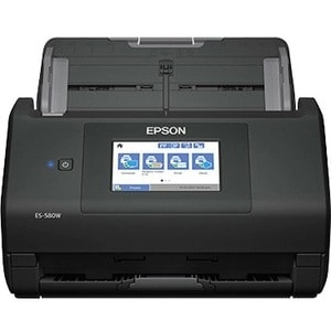 Escáner Epson WorkForce ES-580W Inalámbrico Dúplex 35ppm con Pantalla Táctil