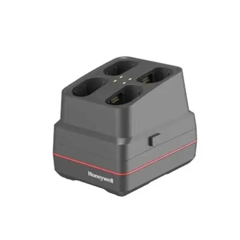Honeywell CK67 Cargador 4 Bahías CK6X-BC-4BAY-0 - Carga simultánea para operaciones sin pausa