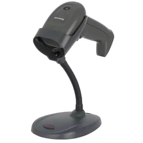 Honeywell HH490 Escáner 2D Omnidireccional USB con Base - Lectura Ultrarrápida Códigos QR