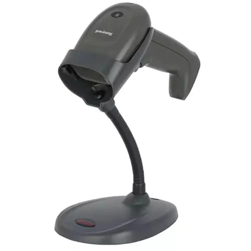Honeywell HH490 Escáner 2D Omnidireccional USB con Base - Lectura Ultrarrápida Códigos QR