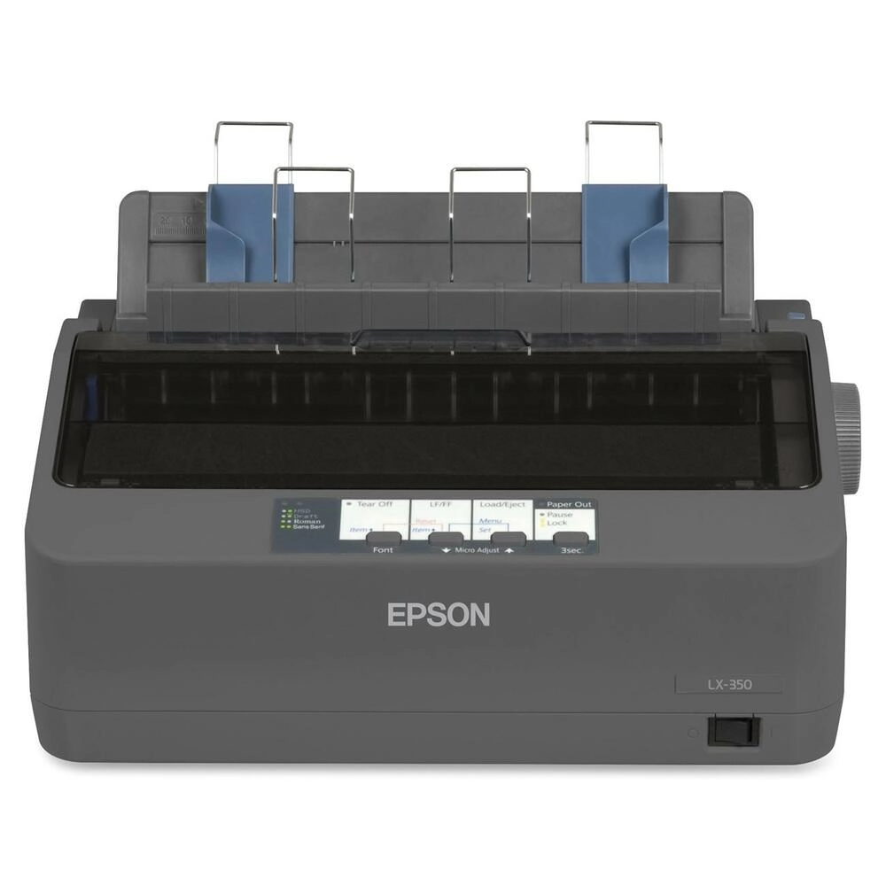 Impresora Matricial Epson LX-350 - Alta Durabilidad para Facturas y Documentos Continuos