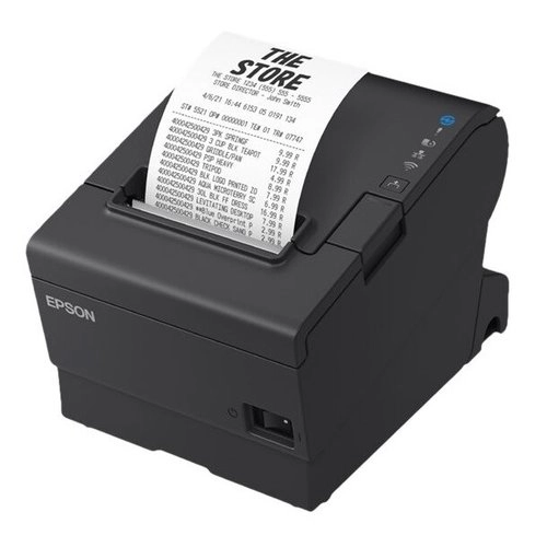 Impresora Térmica Epson TM-T88VII 500mm/s USB Ethernet Serial Negro