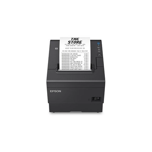 Impresora Térmica Epson TM-T88VII USB y Ethernet - Velocidad 500mm/seg