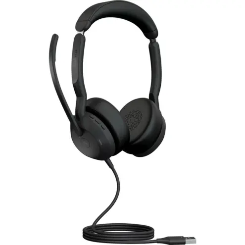 Jabra Evolve2 50 Auriculares Profesionales USB-C con Cancelación de Ruido y Micrófono Premium