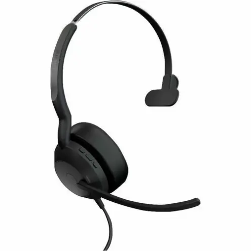 Jabra Evolve2 50 USB-C/A MS Mono - El auricular profesional para trabajo híbrido sin distracciones