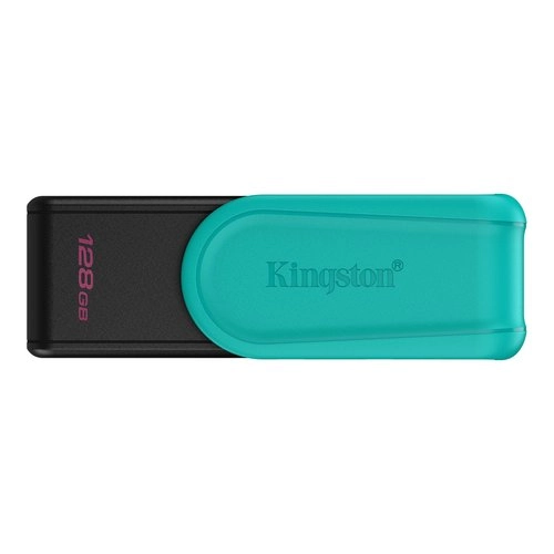 Kingston DataTraveler Exodia 128GB USB 3.2 - Pendrive Ultrarrápido con Tapa Protectora