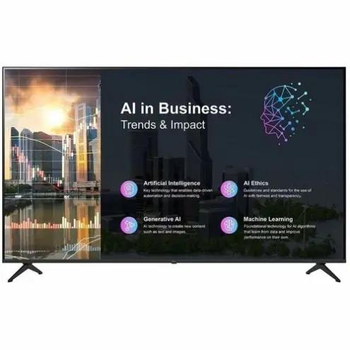 LG 43PK640S 43" UHD 4K webOS 25 Negro - Señalización digital profesional para espacios de alto impacto
