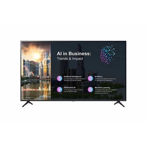 LG 43PK640S 43" UHD 4K webOS 25 Negro - Señalización digital profesional para espacios de alto impacto