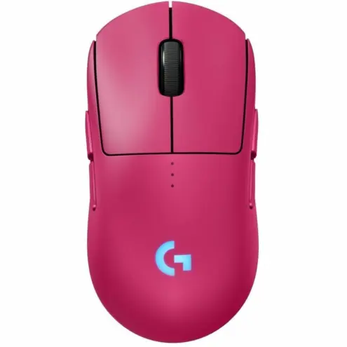 Logitech G PRO 2 LIGHTSPEED Mouse Inalámbrico Gaming Magenta 32000 DPI