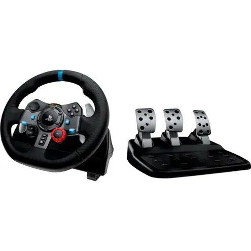 Logitech G29 Driving Force Volante de Carreras Premium para PS4/PS3/PC con Force Feedback
