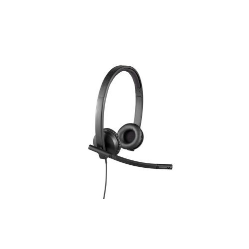 Logitech H570E USB Headset Profesional - Auriculares con Micrófono para Llamadas Claras