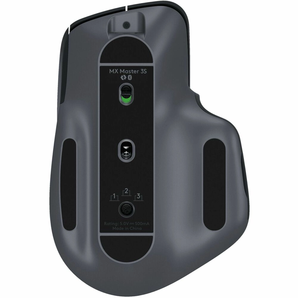 Logitech MX Master 3S Inalámbrico 8000 DPI 7 Botones Grafito - El mouse ergonómico que transforma tu productividad