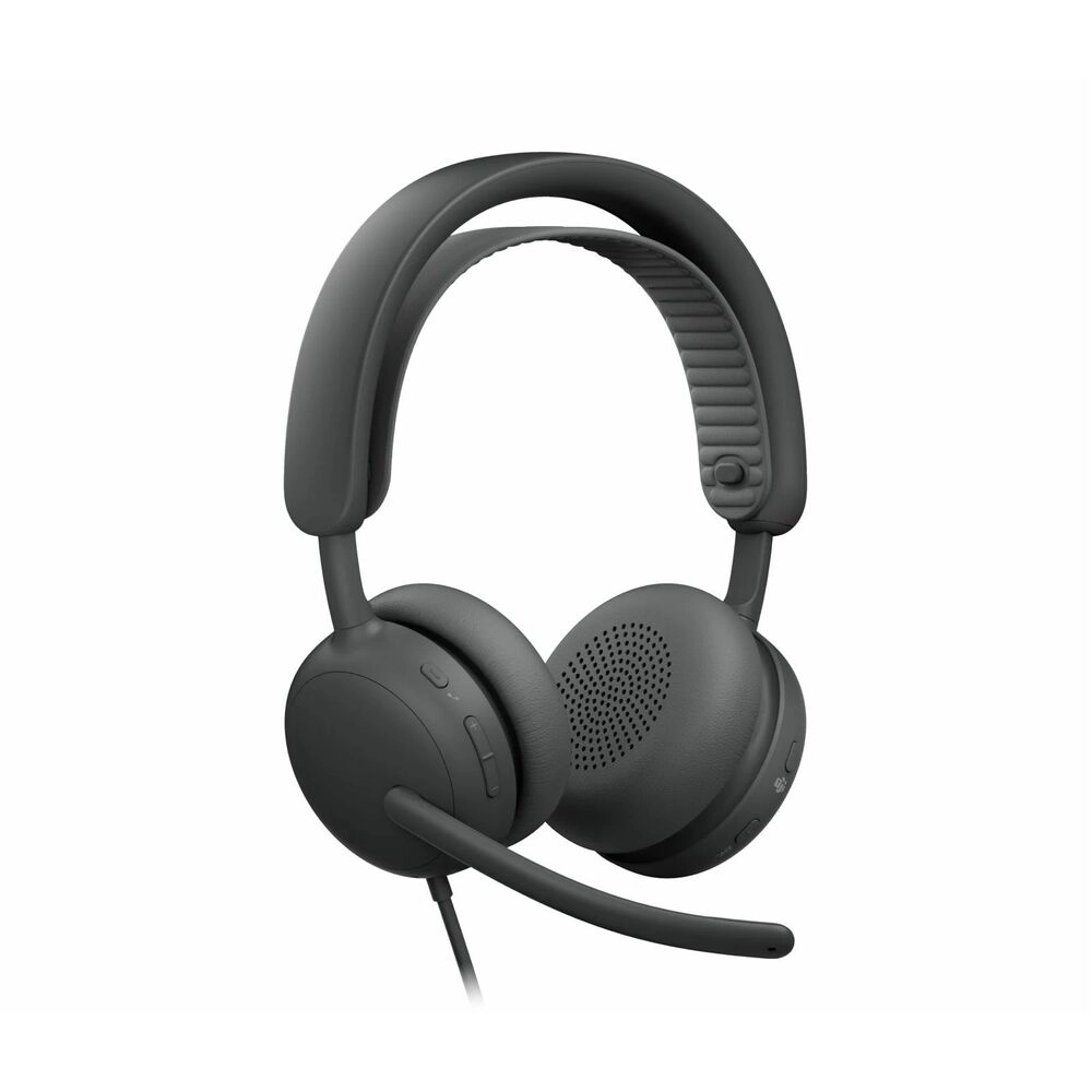 Logitech Zone Wired 2 UC USB-C/USB-A Gris - El headset profesional que elimina el ruido y potencia tu productividad