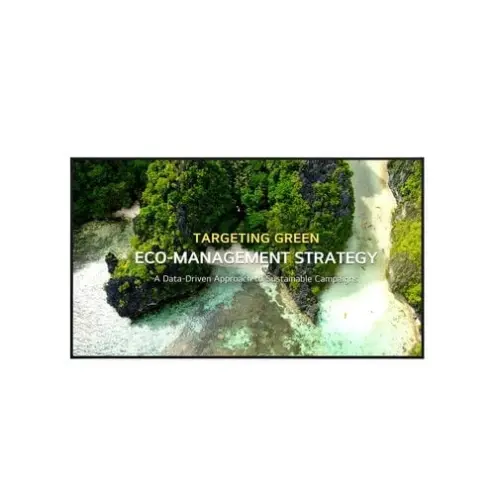 LG Signage 50" UL3Q 4K UHD 350 nits webOS 6.1 Negro - Señalización digital profesional para espacios comerciales