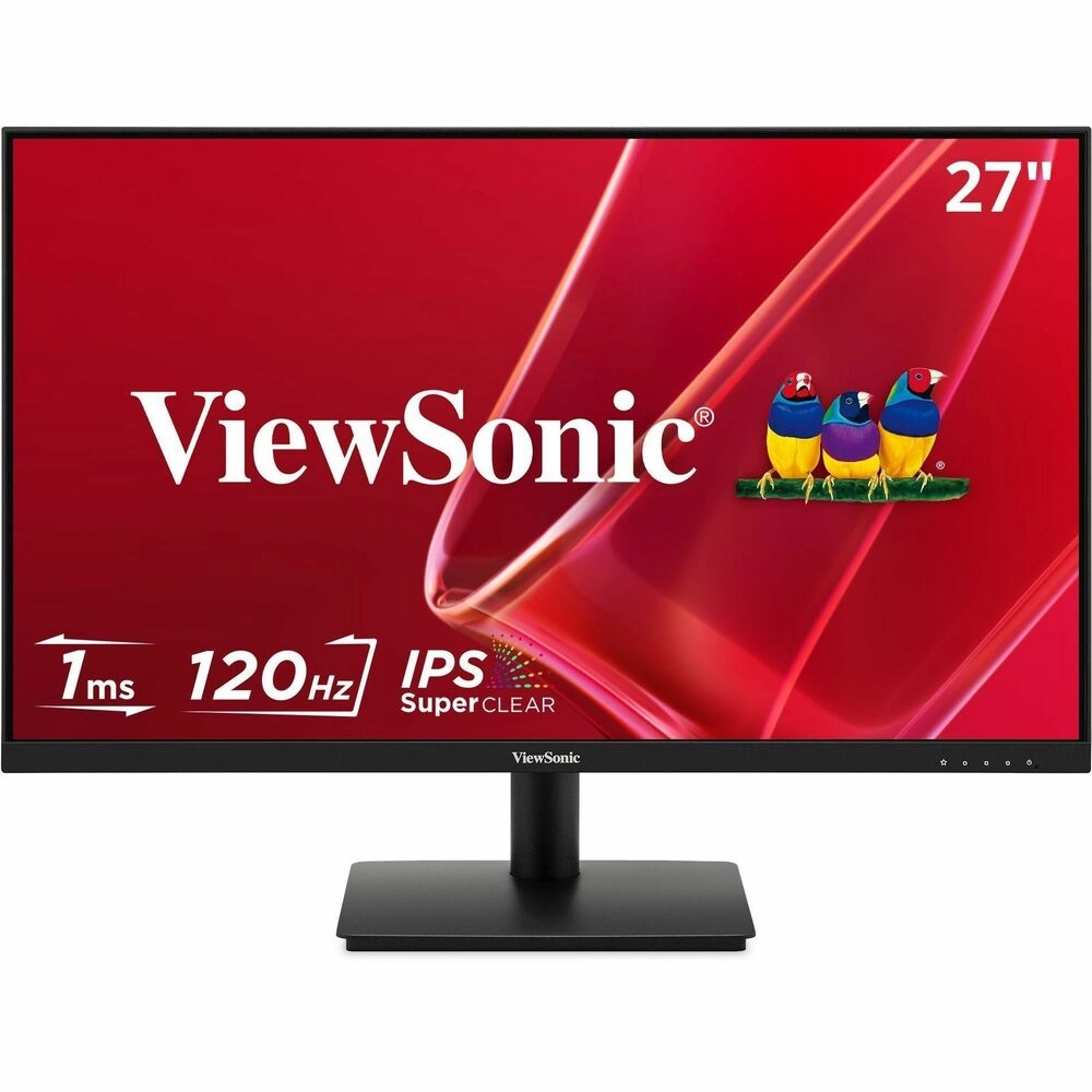 ViewSonic VA270A-H Monitor 27" IPS 120Hz Full HD 1080p HDMI VGA Negro - Pantalla fluida para trabajo y entretenimiento todo el día