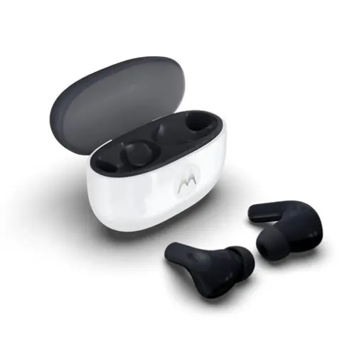 Motorola Moto Buds 2 Carbon Bluetooth 6.0 ANC 48h Negro - Sonido envolvente sin compromisos