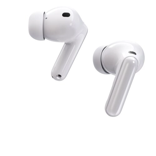 Motorola Moto Buds 2 Plus Blanco Bluetooth 6.0 ANC Dual Driver - Sonido espacial que dura todo el día