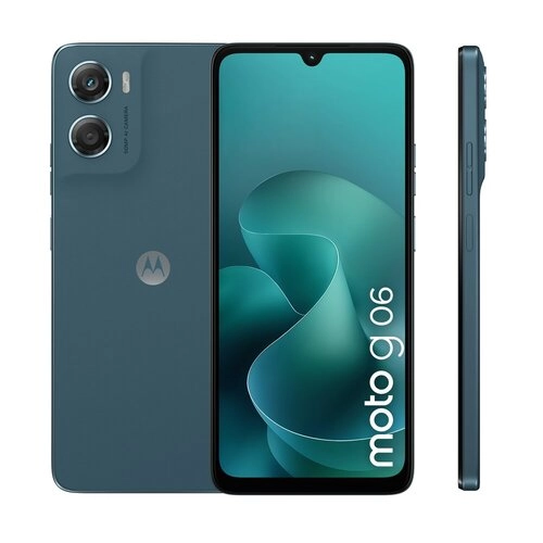 Motorola Moto G06 4GB + 8GB RAM Boost 256GB Azul - Tu smartphone grande y veloz de todos los días