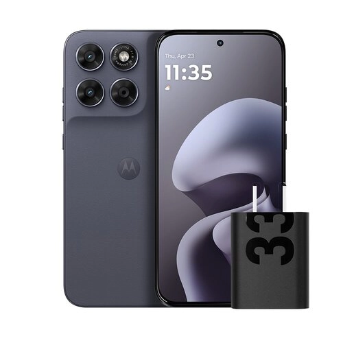 Motorola Moto G67 5G 8GB RAM 256GB Arctic Seal Gris - Pantalla AMOLED 6.8" con 5G para tu día a día