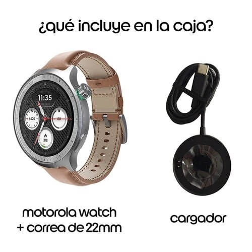 Motorola Moto Watch Fit 2 PG38C08260 Pantalla OLED 1,9" 200 mAh Mocha Mousse - El smartwatch que se adapta a tu estilo de vida
