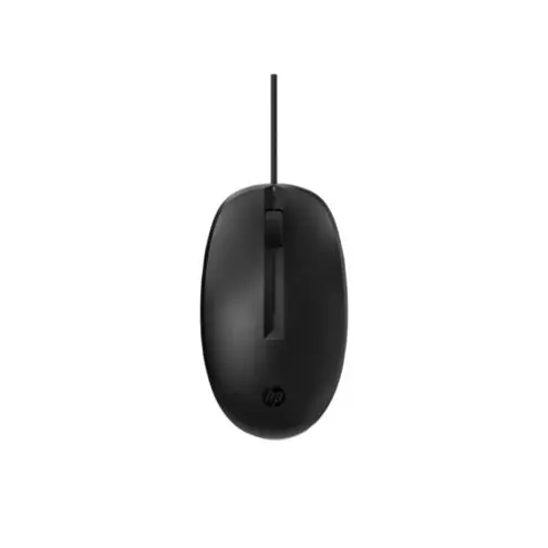 HP 125 Mouse con Cable USB Negro - El ratón plug and play que simplifica tu día - Imagen 1