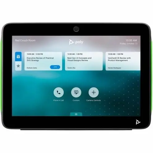Poly TC10 875K5AA Panel Táctil 20MP FOV 95° Negro - El control inteligente para tus salas de reuniones