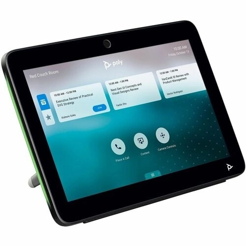 Poly TC10 875K5AA Panel Táctil 20MP FOV 95° Negro - El control inteligente para tus salas de reuniones