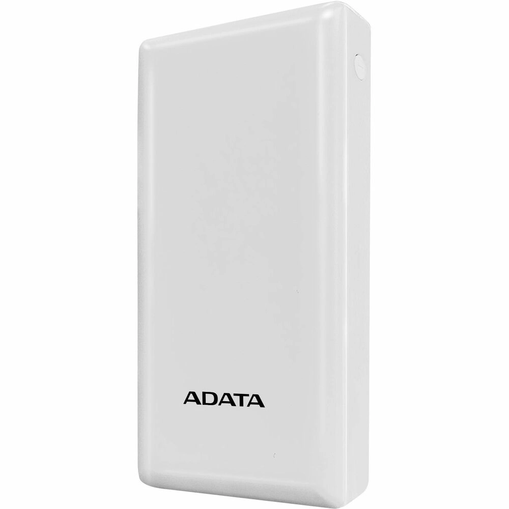 Power Bank ADATA C20 20000mAh Blanca - Carga Rápida 3 Dispositivos