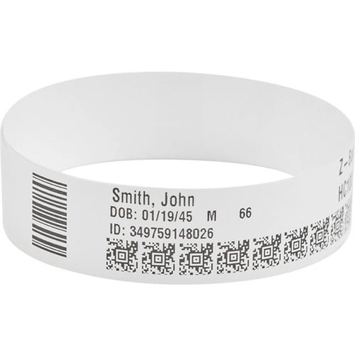 Pulseras Zebra Z-Band HC100 Térmicas Directas 1x11in 200/Rollo 6 Pack