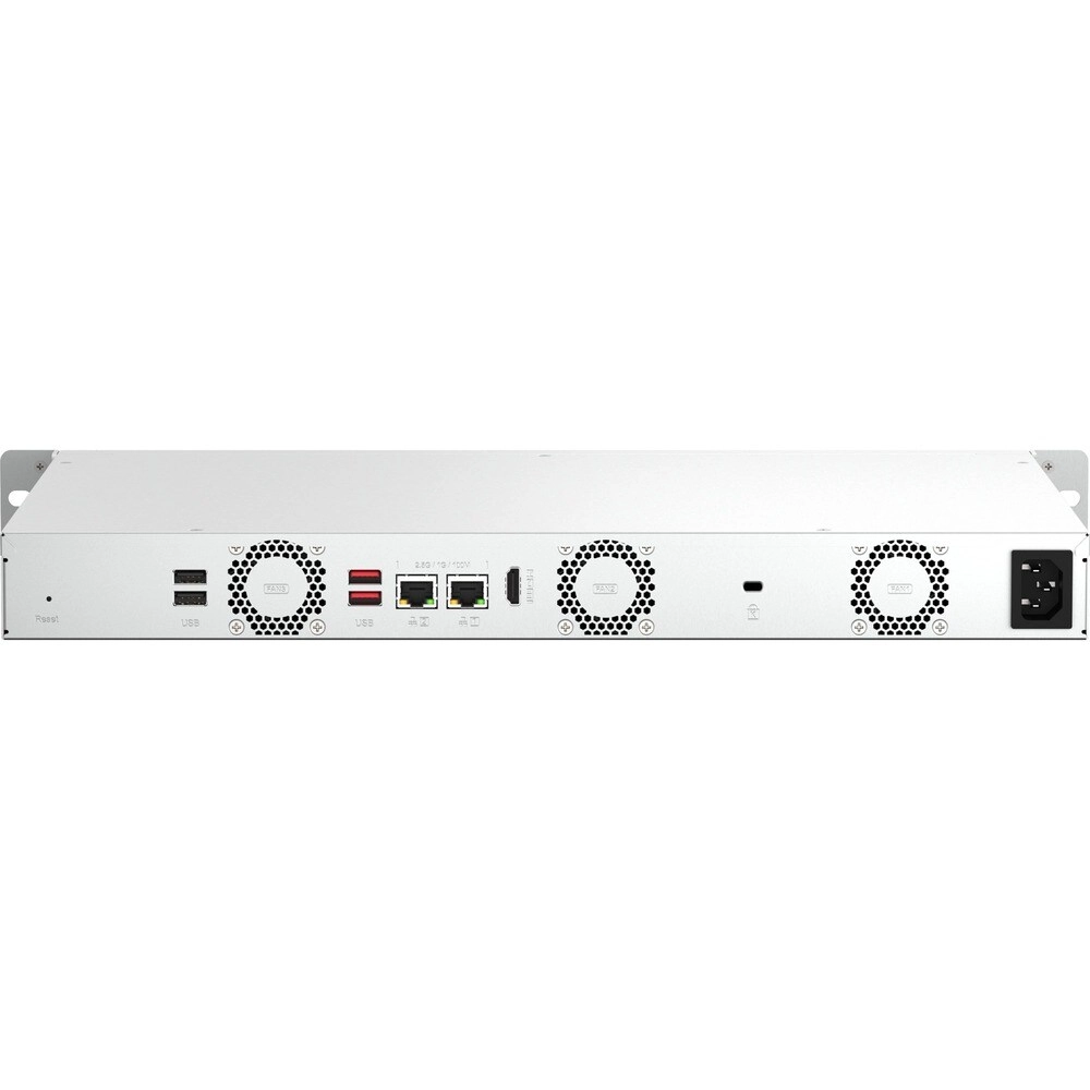 QNAP TS-464EU-8G-US NAS Rackmount 1U 4 Bahías 2.5GbE para Empresas