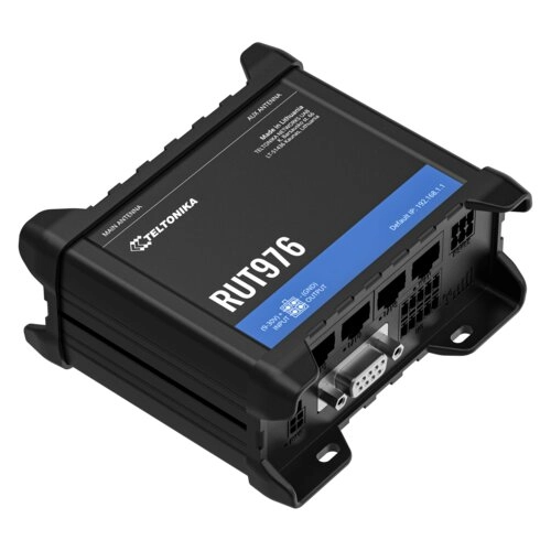 Router Industrial Teltonika RUT976 5G RedCap WiFi Dual SIM Profesional