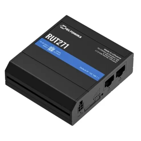 Router Teltonika RUT271 5G RedCap Industrial WiFi Dual Band 50 Dispositivos