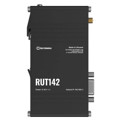 Router Industrial Teltonika RUT142 WiFi 4 + Ethernet + RS232 con VPN