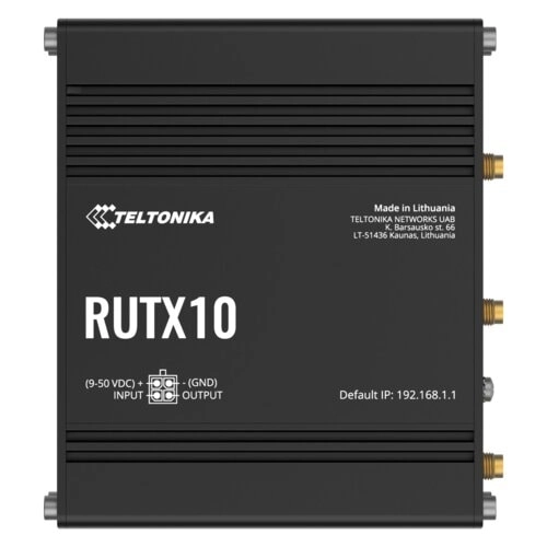 Router Teltonika RUTX10 WiFi 5 Dual Band Gigabit para Oficinas