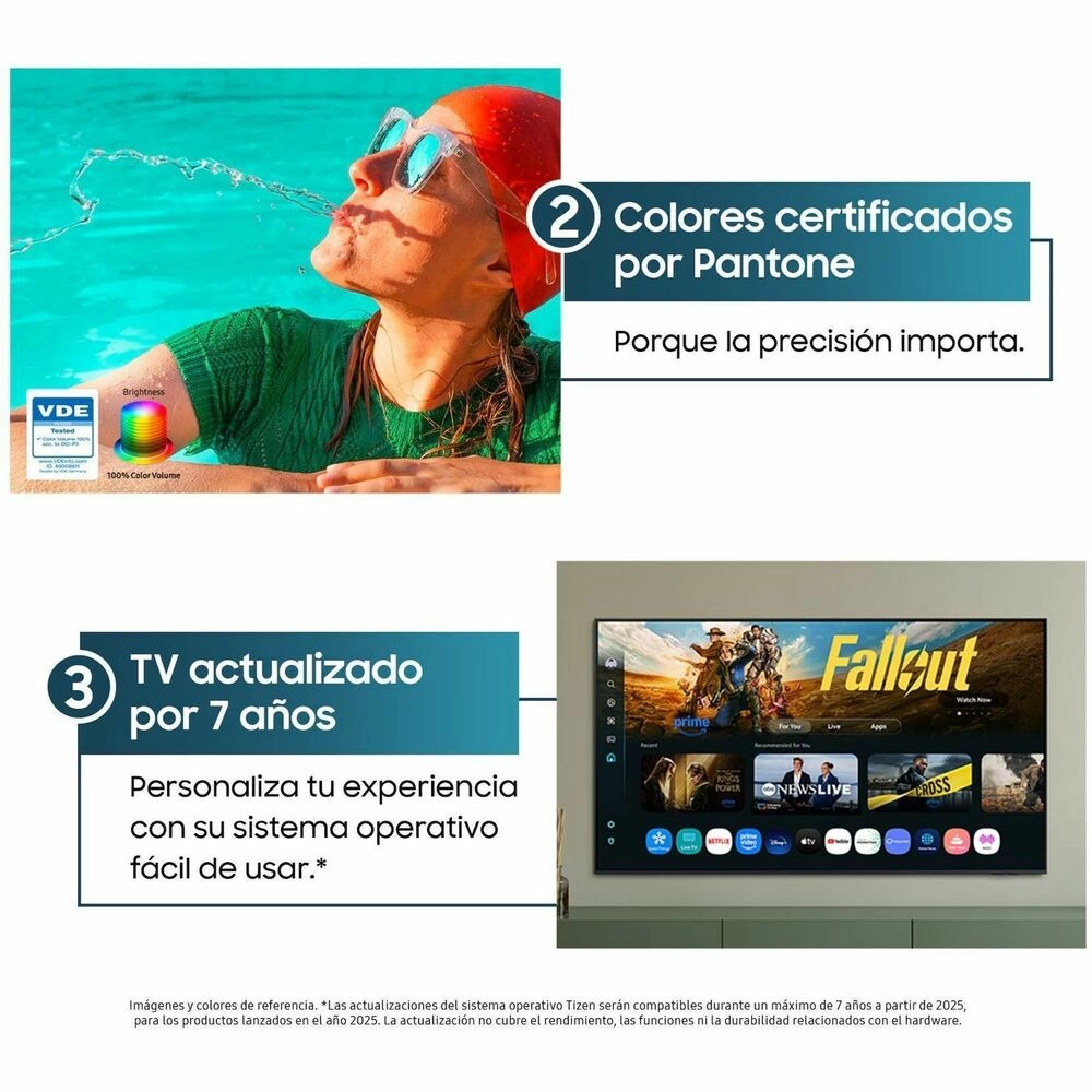 Samsung QLED TV 43" Q7F 4K UHD con Procesador AI Q4 y Quantum Dot 2025