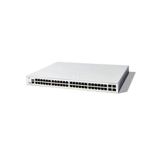 Switch Cisco Catalyst 1200 48 Puertos Gigabit + 4 SFP para Empresas