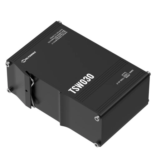 Switch Ethernet Teltonika TSW030 8 Puertos 10/100 Industrial Plug and Play