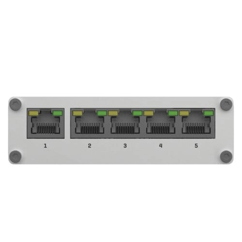 Switch Ethernet Teltonika TSW110 5 Puertos Gigabit - Plug and Play Industrial