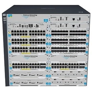 Switch HPE Aruba 2930F 48 Puertos PoE+ Gigabit con 4 SFP+ 10GbE Capa 3