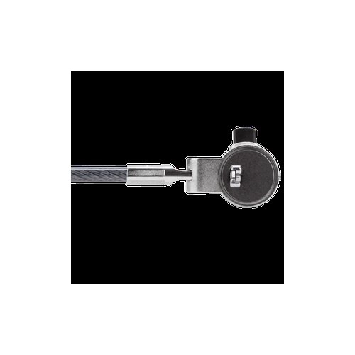 Targus DEFCON Trapezoid ASP66GLX Cable de Seguridad con Combinación Reiniciable 1.98m - Protege tu portátil sin llaves