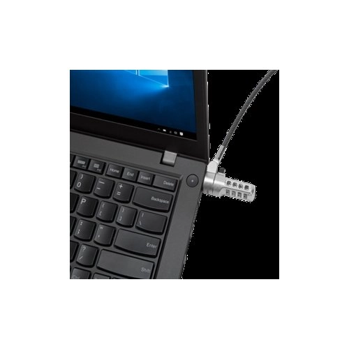 Targus DEFCON Trapezoid ASP66GLX Cable de Seguridad con Combinación Reiniciable 1.98m - Protege tu portátil sin llaves