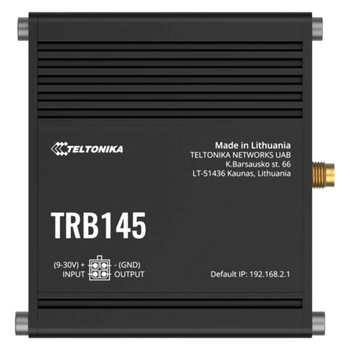 Teltonika TRB145 Gateway IoT Industrial LTE Cat 1 con RS485 Robusto