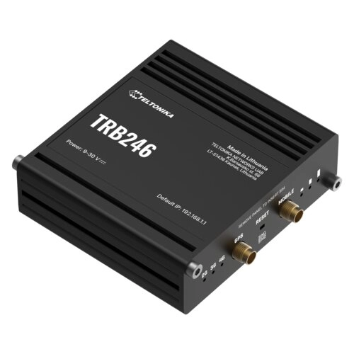 Teltonika TRB246 Gateway IoT Industrial 4G LTE con Doble SIM y GNSS