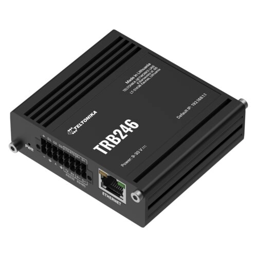 Teltonika TRB246 Gateway IoT Industrial 4G LTE con Doble SIM y GNSS