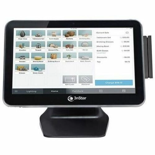 3nStar PTA0157 Terminal POS All-in-One 15.6" Android 11 Quad-Core 4GB RAM