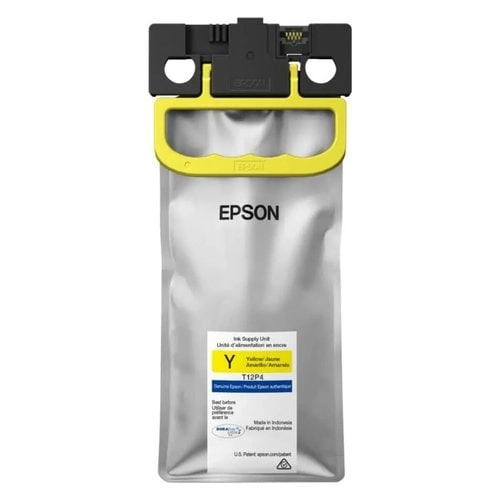 Bolsa de Tinta Epson T12P Yellow DURABrite Ultra 20.000 Páginas Alto Rendimiento