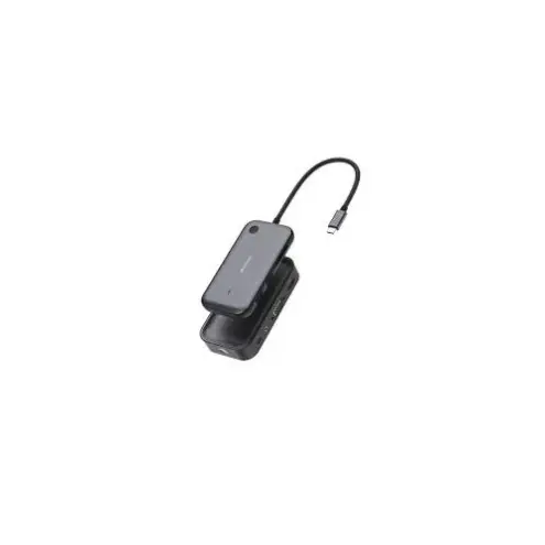 Verbatim Share My Screen USB-C - Adaptador Inalámbrico 1080p con Hub USB y Lector de Tarjetas